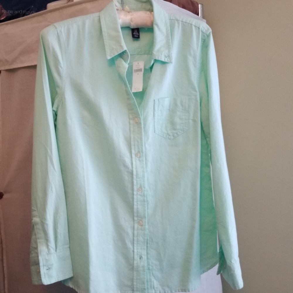 Boyfriend fit oxford top